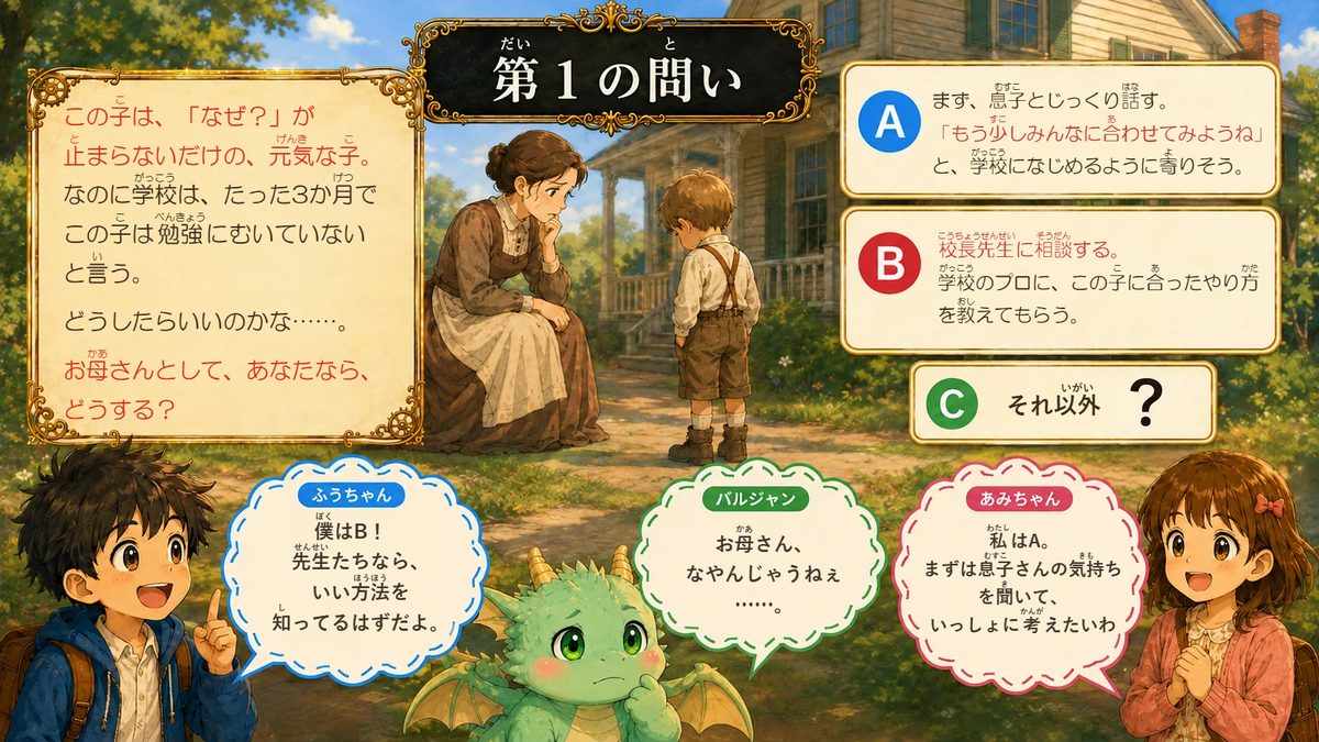 A・B・Cの問いのページ